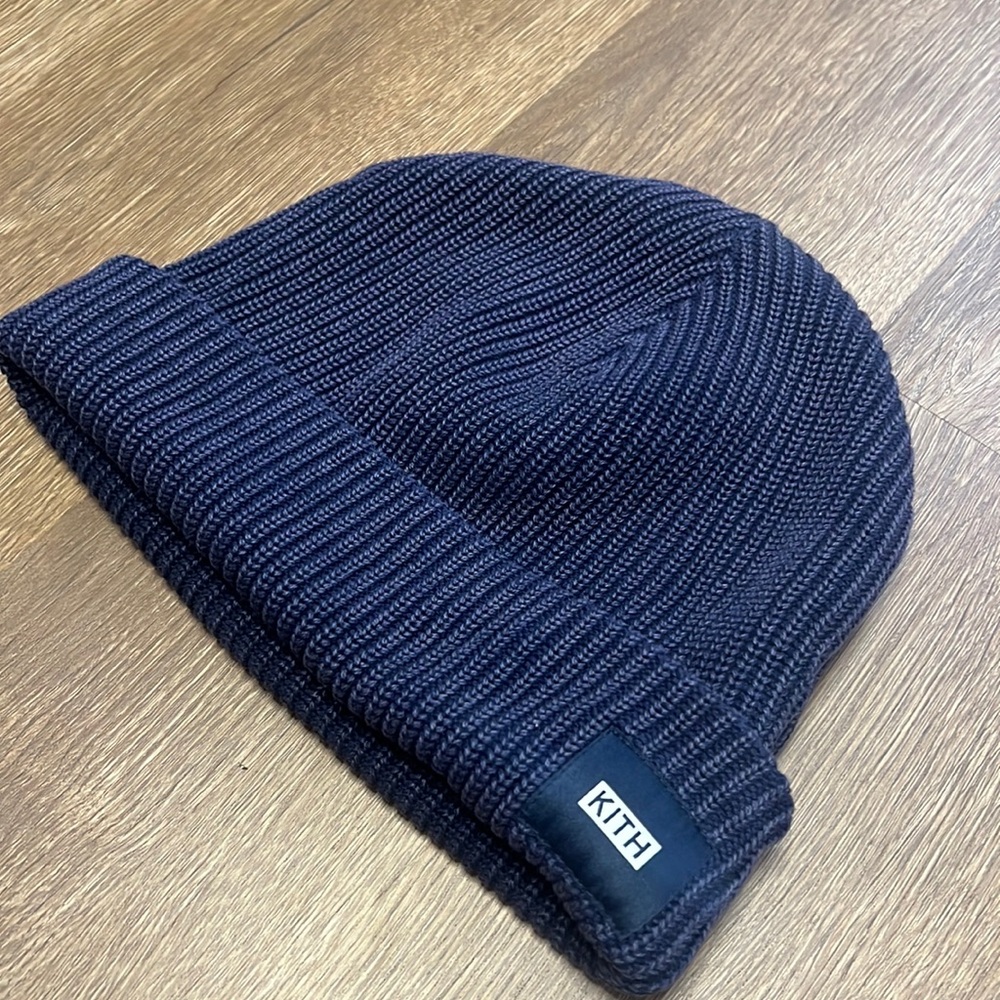 Kith Women Washed Mia Beanie 'Navy'